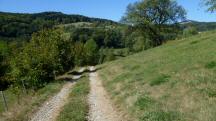  Blick auf die Wanderstrecke 