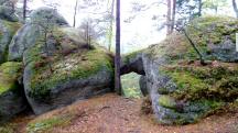  Blick zum "Steinernen Torbogen" 