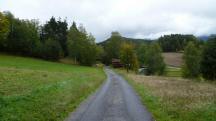  Blick auf die Wanderstrecke nach Hausbach 