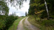  Blick auf die Wanderstrecke 