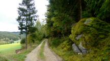  Blick auf die Wanderstrecke 