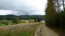  Blick auf die Wanderstrecke nach Feuranz 