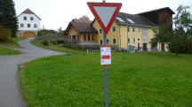  Blick auf die Wanderstrecke in Lembach 