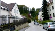 Wanderroute entlang der Dolleschelgasse zum "Hungerturm"