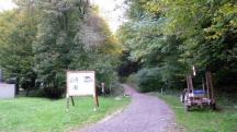  Blick auf die Wanderstrecke 