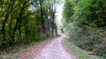 Blick auf die Wanderstrecke 