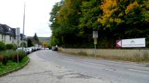  Wanderroute wieder entlang der Hauptstrae 