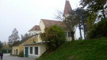 Blick zur Kath. Pfarrkirche hl. Margaretha in Fels am Wagram