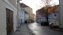  Blick auf die Wanderstrecke in der Gleinker Gasse 