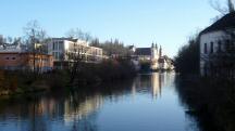  Blick auf den Steyr Fluss flussabwrts 
