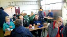  Wanderer bei der K+L im alten FF-Haus Christkindl 