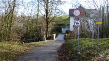  Blick auf die Wanderstrecke auf dem Christkindlweg 