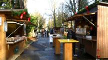 Wanderroute durch den Steyrer Christkindlmarkt in der Promenadenallee 