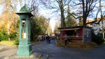 Wanderroute durch den Steyrer Christkindlmarkt in der Promenadenallee 