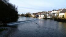  Blick von der Steyrbrcke auf die Steyr flussaufwrts 