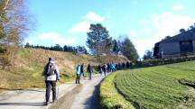  Blick auf die Wanderstrecke 