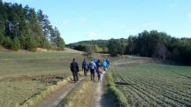  Blick auf die Wanderstrecke 