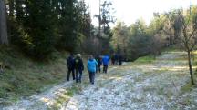  Blick auf die Wanderstrecke 