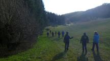  Blick auf die Wanderstrecke 