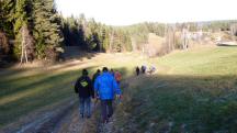 Blick auf die Wanderstrecke nach Hhendorf 