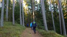  Blick auf die Wanderstrecke 