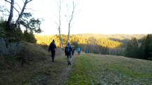 Blick auf die Wanderstrecke 