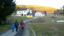  Blick auf die Wanderstrecke bei Dietharts 