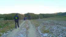  Blick auf die Wanderstrecke 