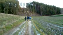  Blick auf die Wanderstrecke 