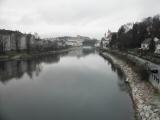  Blick von der Brücke die Enns flussaufwärts 