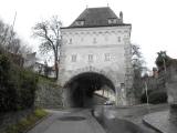  das "Schnallentor" am Ende der Gleinker Gasse 