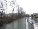  Blick auf den Mhlbach beim Traisenpark 