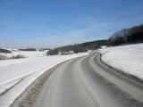  Wanderroute auf der L5143 nach Eckartsberg 