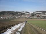  Fernblick zurck nach Mauer bei Melk 