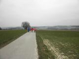  Wanderweg auf der flachen Anhhe 