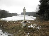 barocke Dreifaltigkeitssule an der Strae nach Wolfshof - Wegabzweigung 
