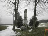  barocke Marienstatue in Wolfshof 