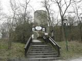 Haupteingang in die Babenberger Burgruine 