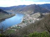  schner Fernblick nach Spitz an der Donau 