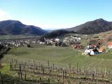 schner Fernblick nach Spitz an der Donau vom roten Tor 