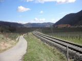 Wanderroute entlang der Wachaubahn nach Wsendorf 