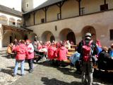  Wanderer im Teisenhoferhof 