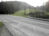  Streckenteilung (12/20 km) auf der L7127 