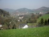  schner Fernblick nach Niederranna und zur Burg Oberranna 