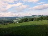  der herrliche Fernblick von der Raststelle 