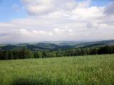  der herrliche Fernblick von der Raststelle 