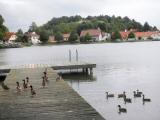  Blick ber den Schlossteich nach Sitzenberg 