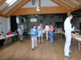  Wanderer im Start- Ziellokal 
