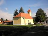 Blick zur Kath. Filialkirche hl. Maria Magdalena in Kammern 