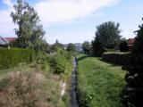 Blick auf den Gschinzbach Richtung Zentrum Stra/Straertale